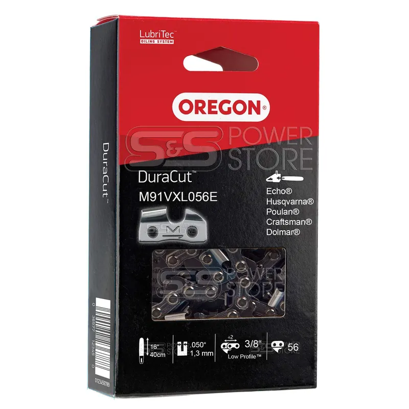 Top-Angebot Oregon DuraCut Sägekette hartverchromt M91VXL056E Multicut 3/8" 1,3 mm 56 TG 40 cm Halbmeißel