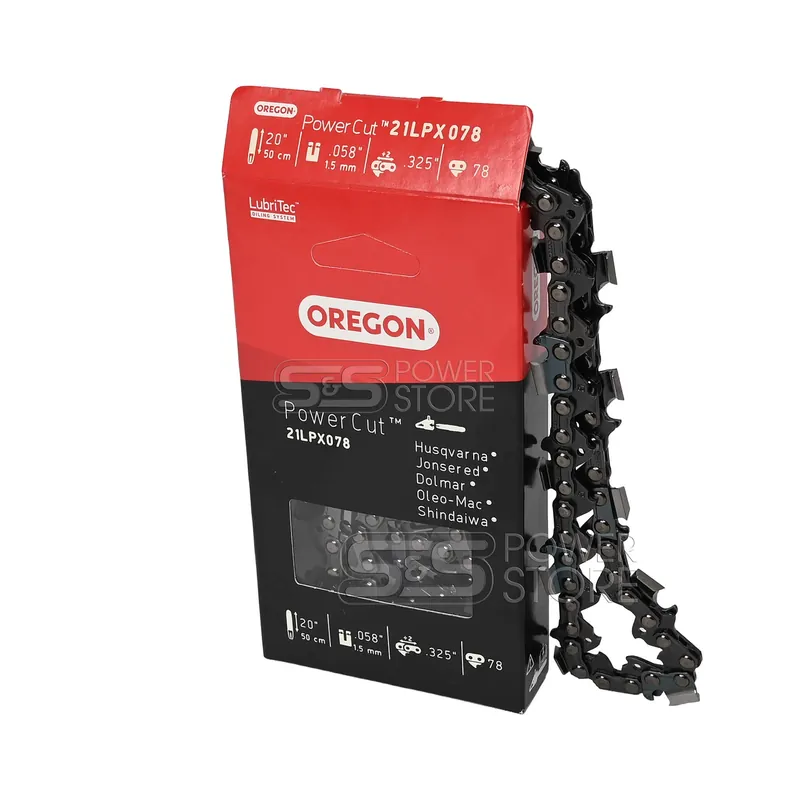 Oregon Sägekette 21LPX078E PowerCut 0.325" 1,5 mm 78 TG 50 cm Vollmeißel Geprüft