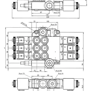 Schneller Versand Meta Steuerventil 85/3 doppeltwirkend 12V elektromagnetische Betätigung