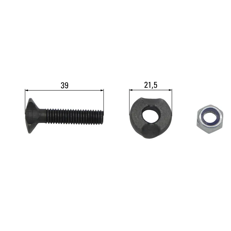 Steckschraubengarnitur M8x39 passend zu Kratzbodenkette 7x22, 8x24, 9,26x26, 10x26,5 Direkt Vom Hersteller