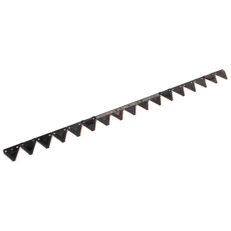 Top-Preis Schröckenfux Mähmesser 130 cm 17 Klingen, 2 Gewindelöcher M8, Lochabstand 152 mm zu Pfeilschnittbalken T61 neue Ausführung