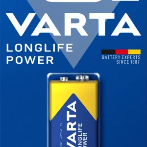 Zertifiziert Varta Longlife POWER 9 V – Leistungsstarke Energie