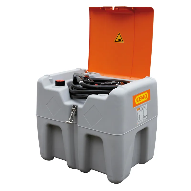 Cemo Dieseltankanlage Mobil 210 L /40 L/min mit Deckel Markenware