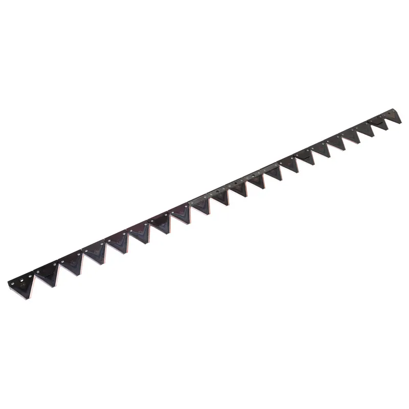Schröckenfux Mähmesser passend zu Bucher Record mit Ovallöcher, LA=152mm Super-Preis