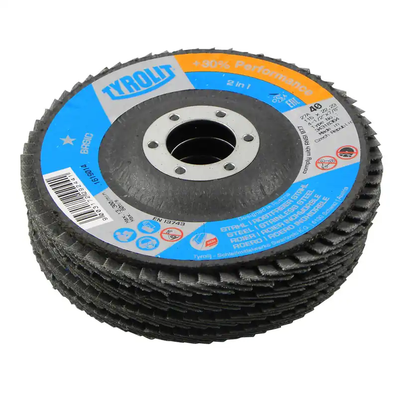 Tyrolit Fächerscheiben - Set 115 mm 4-tlg. Knallerangebot
