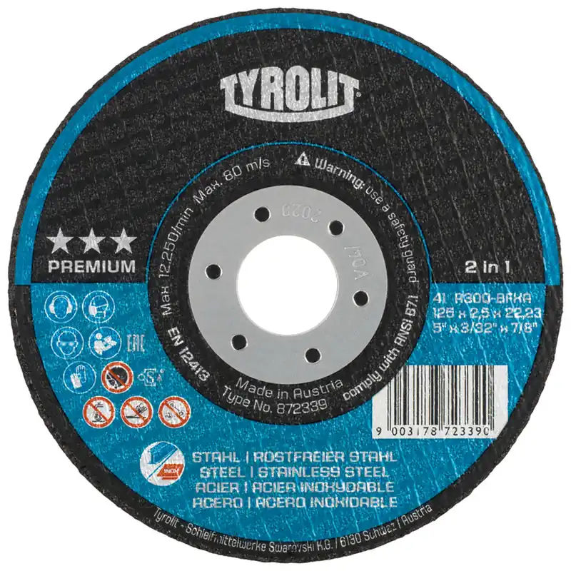 Expressversand Tyrolit Trennscheibe Premium 115 x 2.5