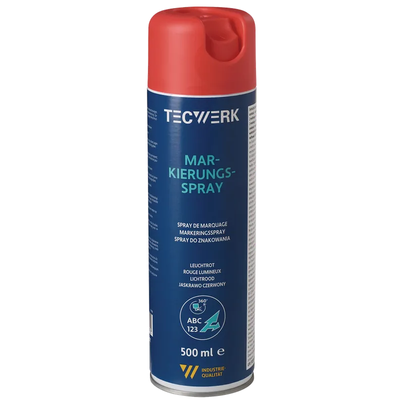 Jetzt Kaufen Tecwerk Markierungsspray leuchtrot 500 ml Spraydose