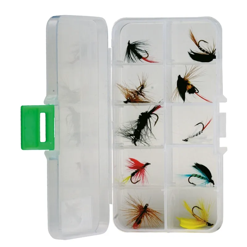 Westline Fliegen Sortiment, 11-tlg. Echt
