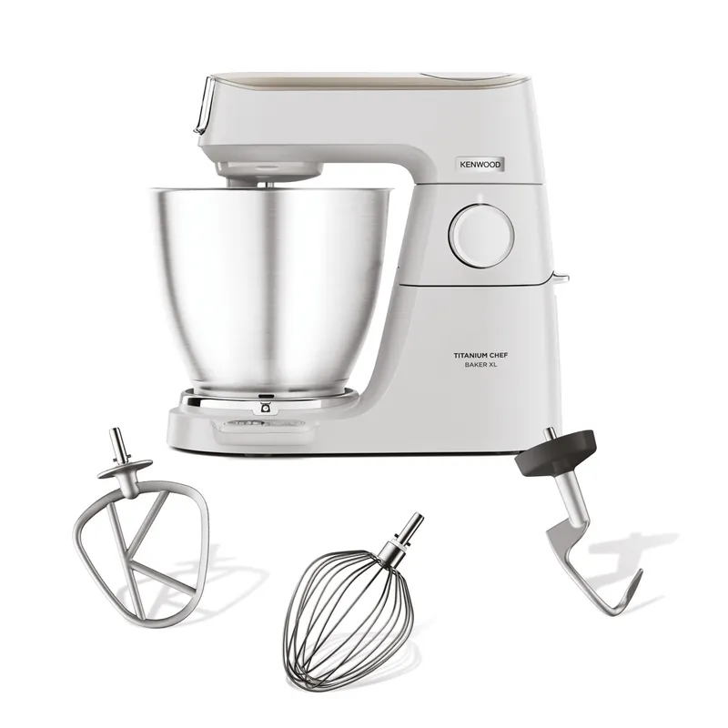 Abverkauf Kenwood Küchenmaschine Chef XL Baker Titanium 7 Liter KVL65.001 WH