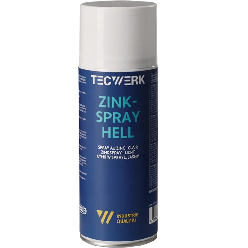 Tecwerk Zinkspray hell 400 ml weißalu Solange Der Vorrat Reicht
