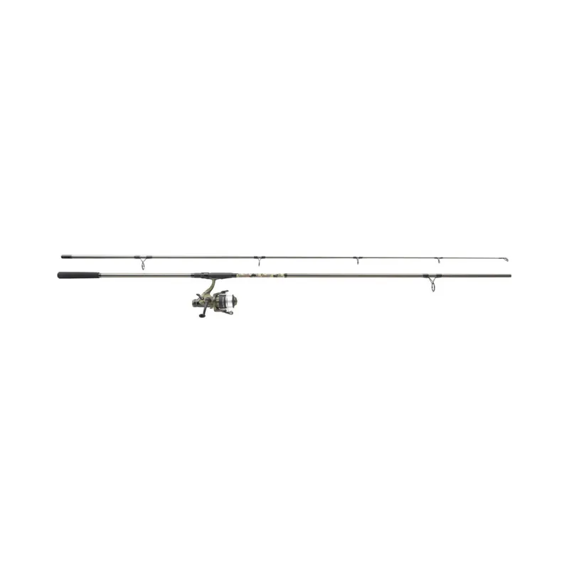 Bestpreis MITCHELL Angelrute Set 3,60 m 3,00 lbs Fiber Glass Angelrute+Spule+Schnur