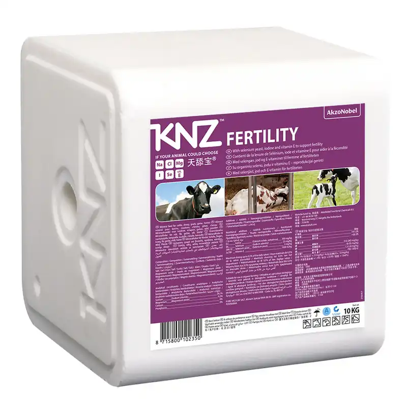KNZ Lecksteine Mineral-Leckstein KNZ Fertility, 10 kg Direkt Vom Hersteller