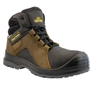 Work Power Sicherheitsstiefel-Arbeitsschuh S3 Maurice grau/braun 40 Super-Preis