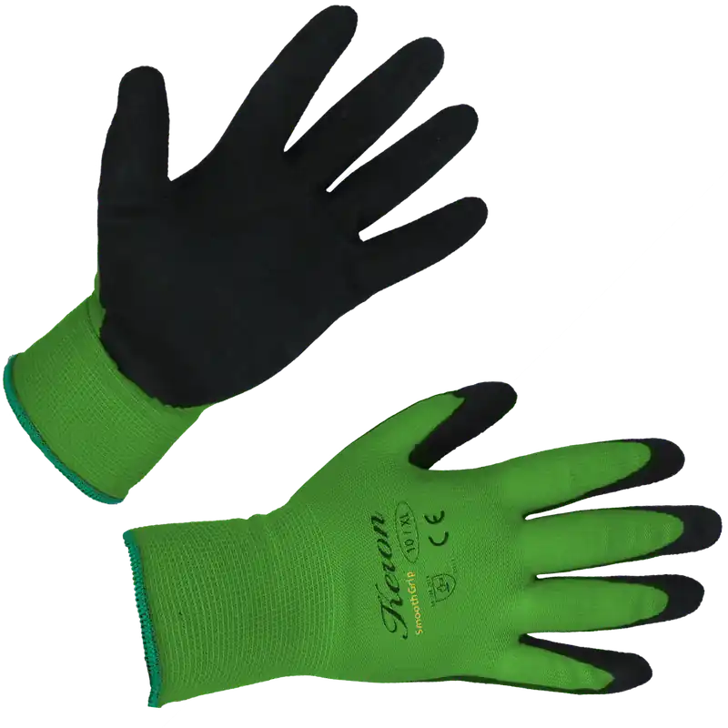 KERBL Handschuh Smooth Grip grün 8 / M Meistverkauft