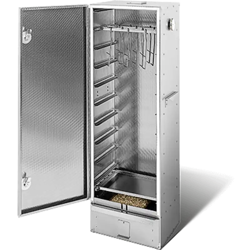 Smoki Räucherofen 120x39x33cm 1.4016 Cr-Edelstahl, ohne Fenster Neu