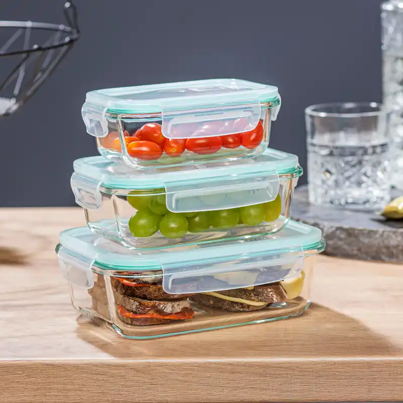 Günstig Vorratsdosen aus Glas, 3er Set