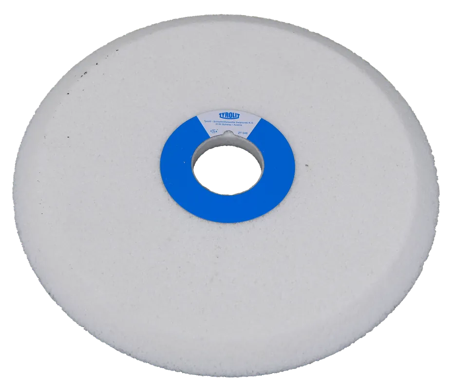 Tyrolit Schrägschleifscheibe 250x13x40mm aus Edelkorund weiß, zu Nussmüller-Rasant Messerschleifer Angebot