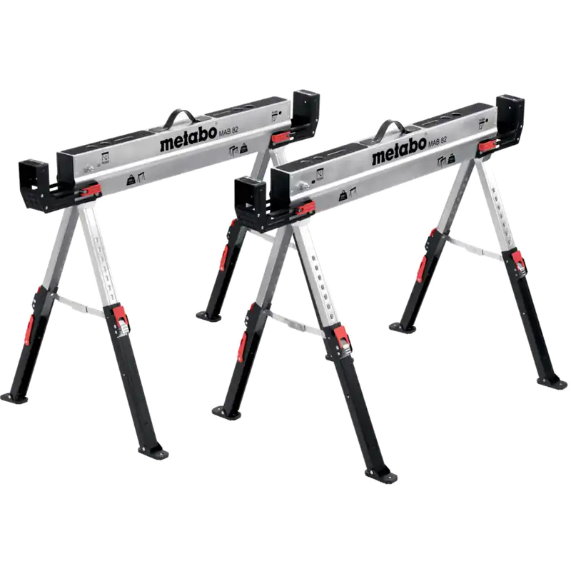 Zertifiziert Metabo Arbeitsbock 2er Set MAB 82
