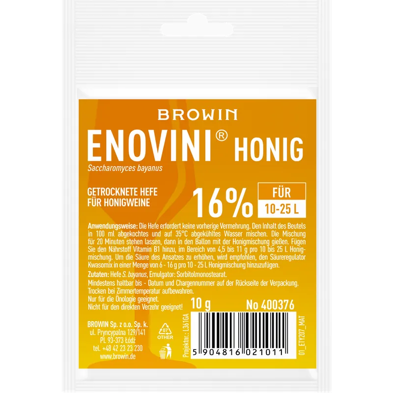 Heißes Angebot Browin Getrocknete Hefe Honigweine