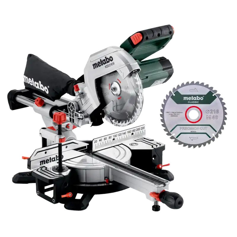 Metabo Kappsäge KGS 216M - Set Sale