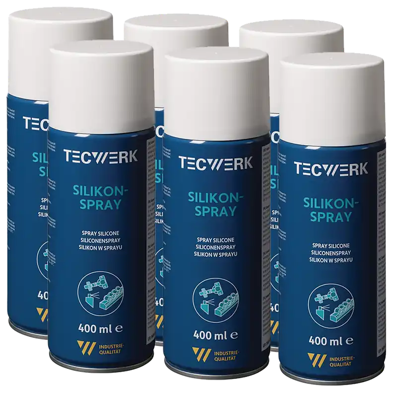 Silikonspray 400 ml 6 Stk. Sparpackung Schnäppchen