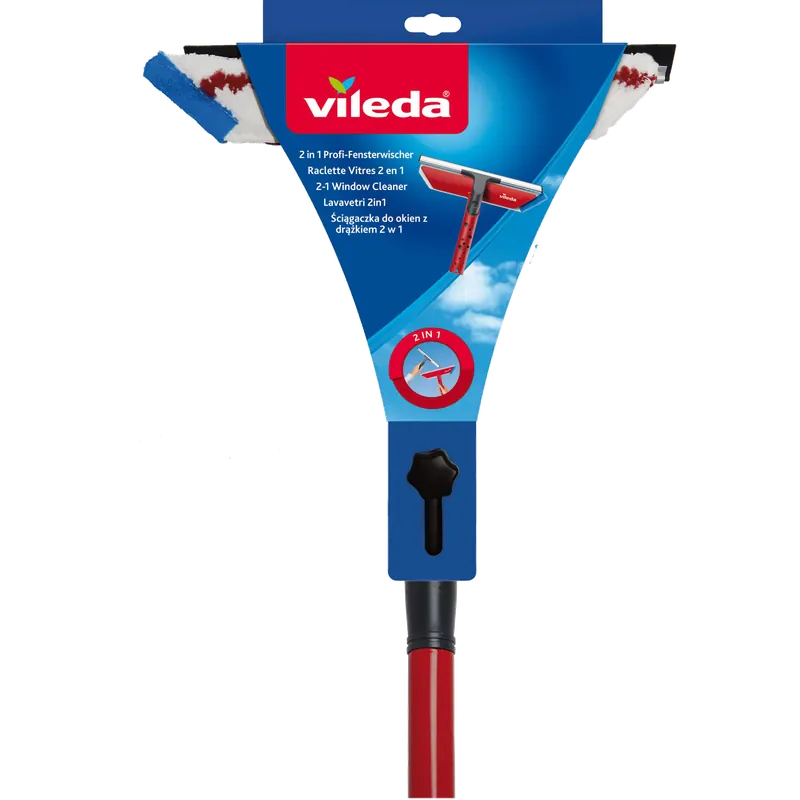 Sale Vileda Fensterwischer 2in1 mit Teleskopstiel