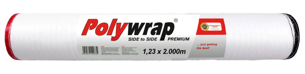 Zertifiziert Rundballennetz Polywrap Premium 1,23 x 2.000 m