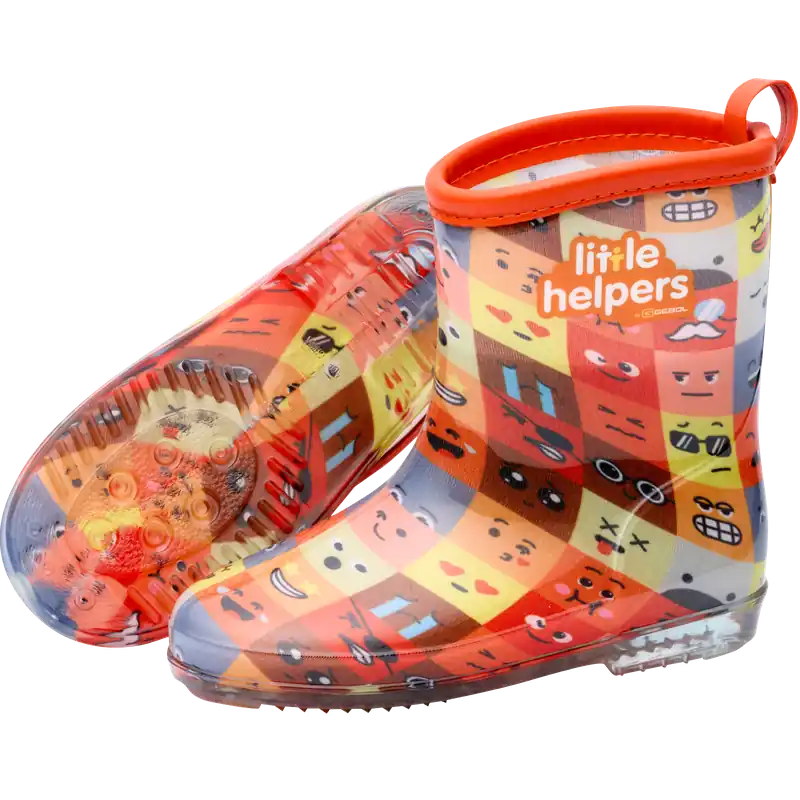 Gummistiefel Emoji orange 27 Markenprodukt