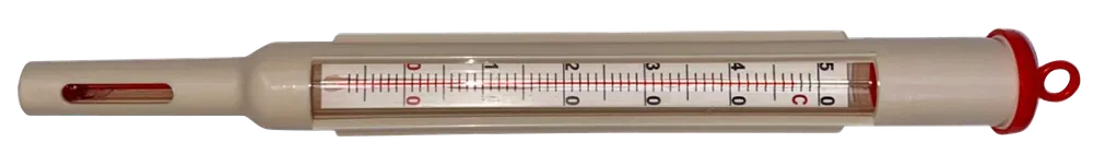 Wasserthermometer 28 cm mit Kunststofffassung Kracherpreis