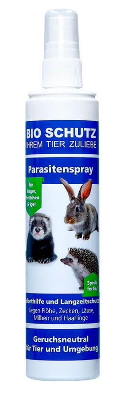 Sonderangebot BIO SCHUTZ Parasitenabwehrspray für Nager, Igel und Frettchen