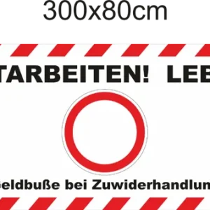 Mega-Angebot FAIE Absperrbanner Forstarbeiten