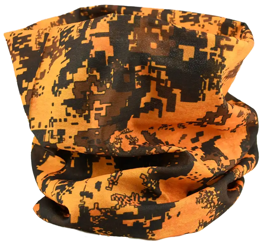 Markenware SCHEIBLER WORK WEAR Multifunktionstuch Camo orange Einheitsgröße