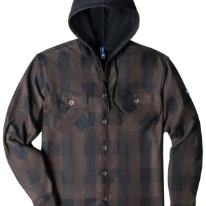 Online Kaufen Thermojacke Glenville braun/schwarz-kariert 3XL