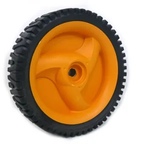 Kracherpreis HUSQVARNA Vorderradrad für HighWheel Rasenmäher gelb