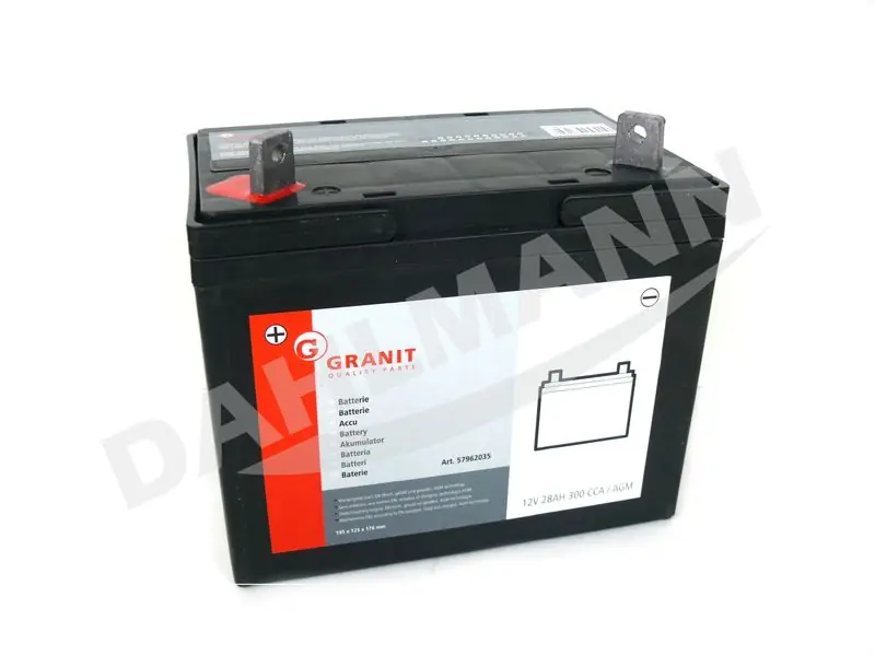 Batterie Starterbatterie 12 Volt 28 AH für HONDA Rasentraktor HF 2417 Sofort Bestellen