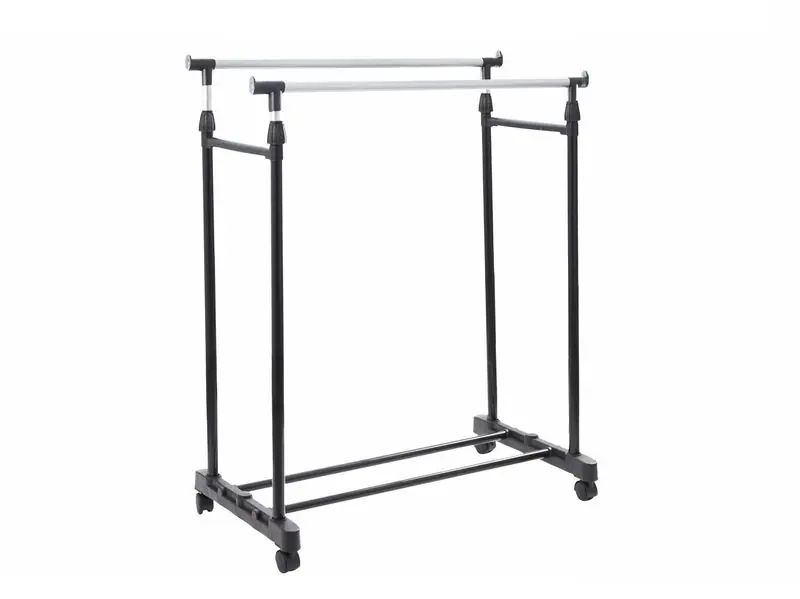 Sale HOMELINE Duo Garderobe höhenverstellbar bis 155cm mit Rollen Kleiderständer
