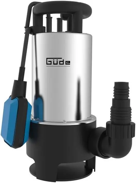 GÜDE Edelstahl Schmutzwasserpumpe Schmutzwassertauchpumpe GS7502PI Saisonangebot