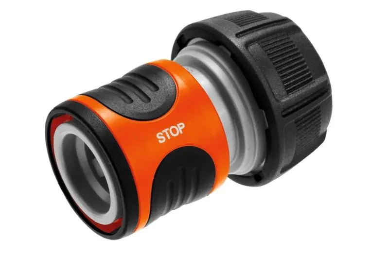 GARDENA Schlauchstück 19 mm 3/4" mit Wasserstop Markenware