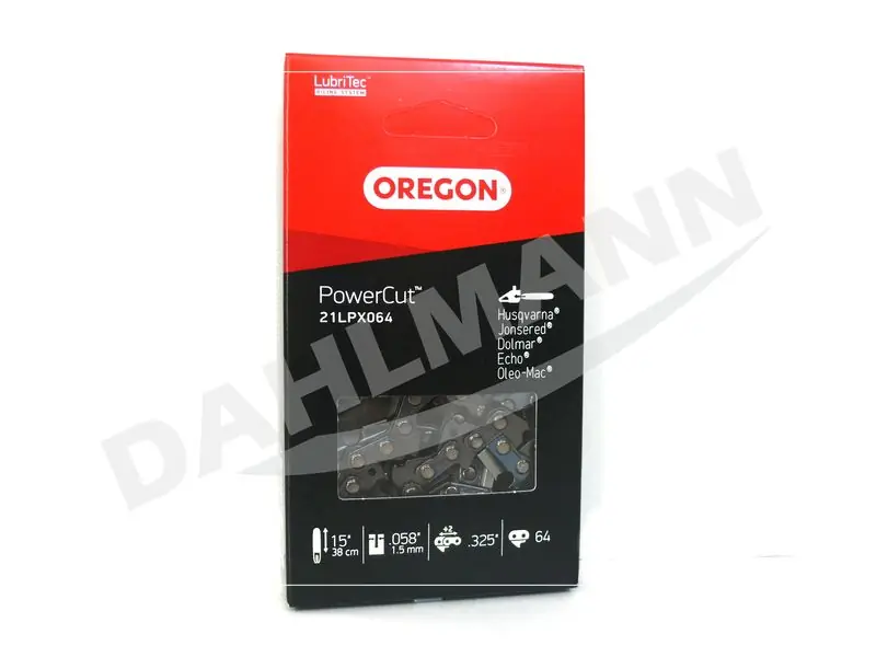 Geprüft OREGON PowerCut™ Vollmeißel Sägekette 38 cm für HUSQVARNA 346 XP