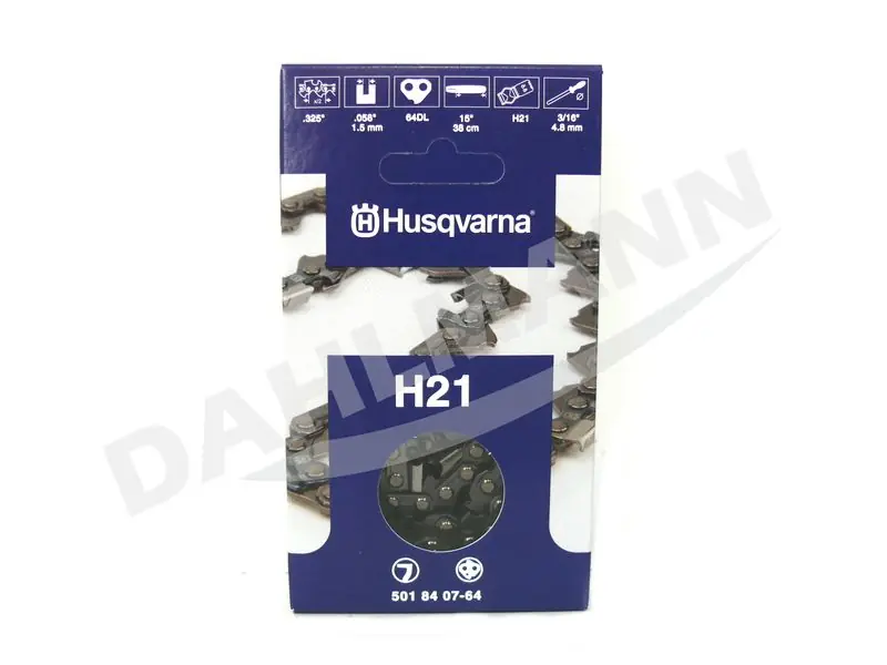 Expressversand HUSQVARNA H21 Vollmeißel Sägekette 38 cm für HUSQVARNA 346 XP