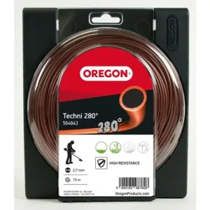 Jetzt Kaufen OREGON Techni 280° Profi Mähfaden Trimmerfaden 2,7 mm 15 Meter