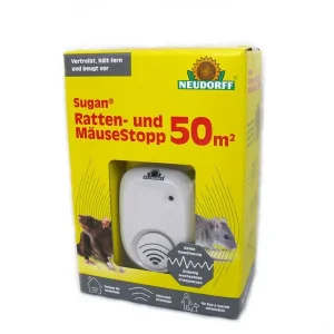 Super-Preis Neudorff Sugan Ratten- und Mäusestopp 50m² Ultraschall Abwehr