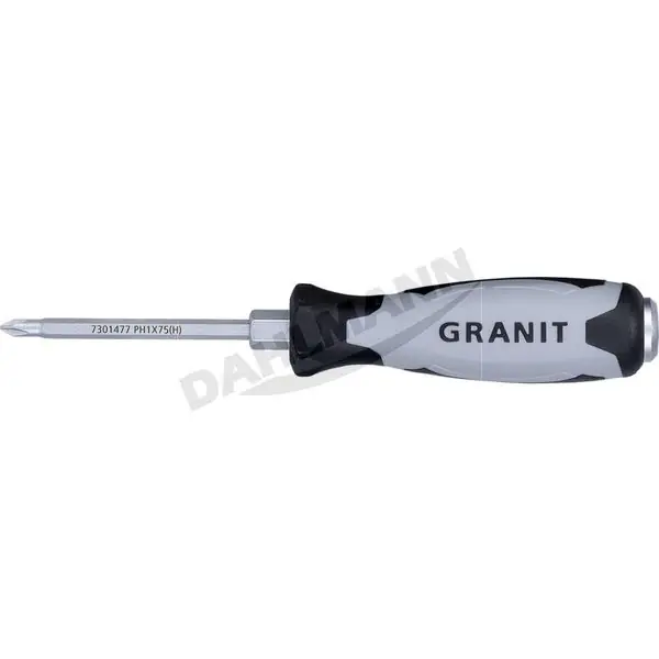 GRANIT Black Edition Schraubendreher mit Schlagkappe PH Länge-Profil-Ausführung zur Auswahl Super-Preis