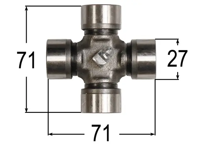 Begrenztes Angebot Kreuzgarnitur 71x71x27mm 7029457210