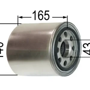 Preiswert Ölfilter zu MF 3581032M2, W1428/1