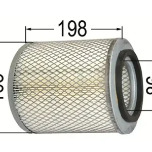 Top-Seller Luftfilter PA2422, C17160, AF0463700