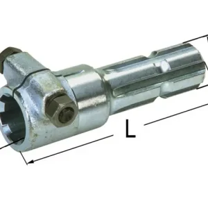 Verlängerung 1 3/8" Dm = 34,9 Z6 / Z6 Wochenendangebot
