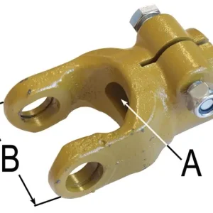 Meistverkauft Gabel Ö2100 mit Bohrung 30mm u. Keilnut