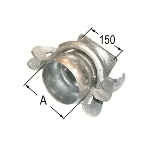 Zertifiziert Kugel 6" mit Flansch System Bauer