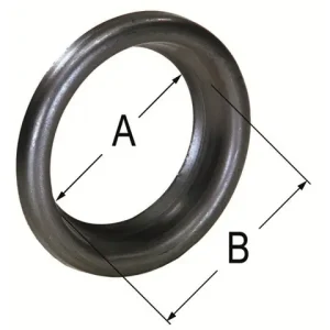 Kugelring 100 mm schwarz ital. System Neue Ware